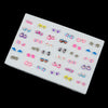 18/36/100Pairs Women Star Moon Small Plastic Stud Earrings Set Girl Children Cartoon Geometric Party Birthday Christmas Jewelry - Image 21