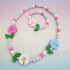 25 styles Cute Animal Flower Cartoon Flower Children's sweater necklace bracelet for children gift - Image 17
