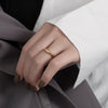 Silver Rings for Women Curve Vintage Wedding Jewelry Large Adjustable Antique Rings - Image 5