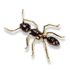 Simple stripe enamel big ant brooch exaggerated insect pin Brooches men and women Western accessories party - Image 4