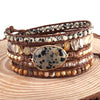 Multi-Strand Beaded Wrap Bracelet in Mixed Colors - Image 33