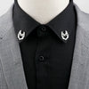 1 Pair Retro Lapel Pin Brooch Vintage Tree Leaf Collar Pin Hollowed Out Crown Shirts Suits Breastpin Jewelry Accessories - Image 13