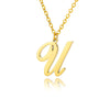 Dainty Initial Letter Necklaces For Women Gold Color Minimalist Stainless Steel Initial Necklace Wedding Jewelry Gift - Image 24