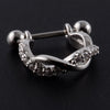 Stainless Steel Cartilage Cuff Earring with 0.8 mm Gauge and 8 mm Shaft - Image 56