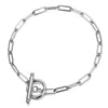 Stainless Steel Paperclip Chain Toggle Bracelet for Women Hip Hop Bracelet Jewelry Gifts - Image 10