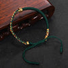 Handmade Bracelet Tibetan Buddhist Six-character Mantra Beads Braided Cotton Lucky Rope Bracelets For Women Men Amulet Jewellry - Image 5