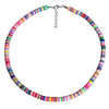 4/6/8mm 20 Colors Polymer Clay Necklace Soft Pottery Choker Necklace Colorful Surfer Beads Collar Handmade Jewelry Gifts - Image 17