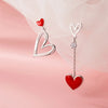 Christmas Red Zircon Crystal Bow Stud Earrings For Women Heart Shape Bowknot Christmas Earring Year Festival Jewelry - Image 29