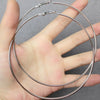 Exaggerated 12CM Oversized Hoop Earrings Basketball Smooth Big Circle Earrings for Women Punk Jewelry Oorbellen - Image 4