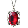 The Vampire Diaries Necklace Elena Gilbert Necklaces for Women Movie Jewelry Charm Katherine Klaus Forbes Blue Stone Choker - Image 14