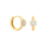 Crmya Gold Silver Filled Hoop Earrings For Women Opal Zircon Earring Hoops Mini Earings Ear Jewelry - Image 22