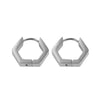 1 Pair Stainless Steel Stud Earrings for Men/Women Cross Pendant Long Tassel Unisex Hoop Earrings Punk Gothic Metal Jewelry - Image 16