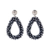 Water Drop Earrings for Women Faceted Beads Handmade Crystal Earring Big Earrings Long Earrings vintage - Image 3