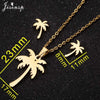 Charms Winter Snowflake Necklace Earrings Set for Women Girls Sweater Chain Jewelry Christmas Accessories - Image 22