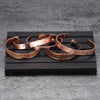 Copper Bracelet Men Magnetic Vintage Adjustable High Magnet Open Cuff Bangles Jewelry for Male Women - Image 2