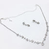 Rhinestone Necklace and Drop Earring Set in Multiple Color Styles - Image 25
