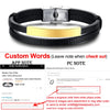 Multi Layer Leather Bracelets for Men Women Customizable Engraving Stainless Steel Personalized Bangle,Fathers Day Dad Gift - Image 17