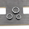 1pc 316L Surgical Steel Septum Clicker Ear Cartilage Helix Tragus Faux Daith Earring Hoop Body Piercing Jewelry Nose Ring - Image 3