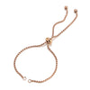 10PCS Bulk Stainless Steel Black/Gold/Rose Gold Slide Bracelets Adjustable Box Chain Boho Bracelet with Rubber Beads - Image 5