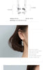 Modian Openwork Sweet Lovely Butterfly 925 Sterling Silver Drop Earrings for Women Japanese Style Earring Fine Jewelry