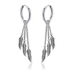 Punk Stainless Steel Chain Hoop Earrings For Women Men Goth Pop Hip Hop Pendants Ear Jewelry Accessories Earring - Image 29
