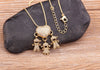 Family Pendant Necklace with Child Figure Combinations and Stone Accents - Image 19