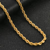 2/3/4/5/6mm Stainless Steel Twisted Rope Chain Necklace for Men Women Gold Color Plated Neck Chains Choker Metal Jewelry Gift - Image 9