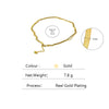 Charm Geometric Snake Chain Necklace Stainless Steel Jewelry Golden Metal Texture брелок Women Gift - Image 2