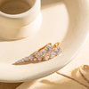 Full Claw Inlay Zircon Decreasing Design Drop English Earrings Rose Gold Plated Party Jewelry Women Classic Wedding Accessories - Image 4
