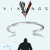Retro Nordic Vikings Cuff Bangle Bracelets for Men, Stainless Steel Mobius Norse Mythology Runes Amulet Jewelry - Image 2