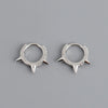 Stainless Steel 1 Pair Minimalist Huggie Hoop Earrings For Women Gold Color Tiny Round Circle 6/8/10mm Punk Unisex Rock Earring - Image 29