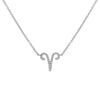 Crmya Cubic Zirconia Charm Chain Pendants 12 Zodiac Constellation Necklace Silver Gold Plated Jewelry For Womdn And Men - Image 14