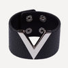 Europe Crack Leather Bracelet For Women All-Match V Word Wide Punk Style Soft Jewellery Cool - Image 28