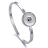 Snaps Jewelry Stainless Steel Snap Button Bracelet Cuff Bangle for Women Men Fit 12mm 18mm Snap Buttons Interchangeable Jewelry - Image 6