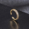 Simple Alloy Crystal Foot Ring Adjustable Opening Toe Ring for Women Girl Summer Beach Vacation Jewelry Finger Ring - Image 11
