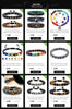 Adjustable 4 mm Beaded Stretch Bracelet in Multiple Color Styles - Image 49
