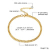 Rope Anklet, Stainless Steel Rope Ankle, Anklets Bracelets for Men Women, Adjustable Twisted Rope Bracelet Gift - Image 10