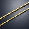 2.5mm/3mm Stainless Steel Bar Link Bamboo Chain Gold/Silver Color Necklace Choker for Women Men Jewelry Accessory - Image 4