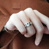 Simple Design Women Rings For Wedding Low-key Rose Gold Color/Silver Color Female Engagement Finger-ring Jewelry - Image 4