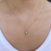 North Star Pendant Necklace Women Girls Inlaid Zircon Plated Gold Elegant Birthday Gift Personability Jewelry - Image 3