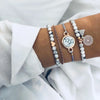 Boho Geometric Bracelet Bangle Sets For Women Vintage Star Map Hand Heart charm Beads Chains Jewelry Accessories - Image 2