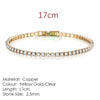 2.5mm Zirconia Tennis Bracelet for Women Crystal Charm Tennis Thin Chain Bracelet on Hand Wedding Jewelry - Image 9