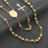 Stainless Steel Vintage Cross Bohemia Religious Rosary Pendant Necklace For Women Men Charm Jewelry Gifts - Image 12
