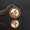 Ancient Egyptian Necklace Ankh Glass Dome Wooden Pendant Rope Chian Necklaces Egypt Cross Anubis Scarab Isis Goddess Jewelry - Image 17