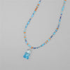 Gummy Bear Pendant Choker with Multicolor Resin Beads - Image 14