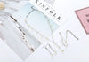 Imitation Pearl Jewelry Set with Necklace Bracelet and Earrings - Image 12