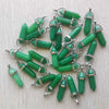 24pcs/lot Good Quality Assorted Stone Mixed Pillar Charms Chakra Pendants for Necklaces Making - Image 20