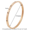 Beautiful Lovers Bracelets Woman Bracelets Stainless Steel Bangles and Bangles Cubic Zirconia Golden Woman Jewelry Gifts - Image 13