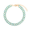 Chunky Metal Chain Anklet For Women Men Rhinestone Gold Silver Color Cuban Foot Bracelet Punk Hip Hop Rock Jewelry - Image 10