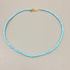 Colorful Beaded Choker Necklace with Adjustable String - Image 20
